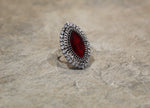 Crystal Red Rings