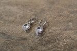 Timeless Silver Diamond Earrings