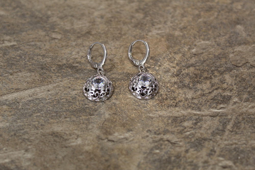 Classic Silver Earrings